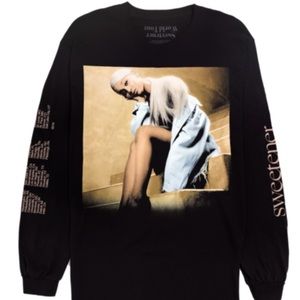 ariana grande stairs crewneck